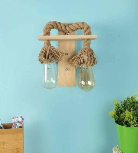 Wood Wall Light Wall Lamp Lighting to Decor for Home & office 1