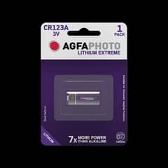 CR123A and CR2 Lithium Extrem Battery 3V AGFAPHOTO Branded Cell 0