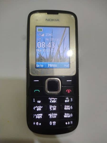 NOKIA C2.00 DUEL SIM ORIGINAL MOBILE ORIGINAL CASSING FULL OK 0