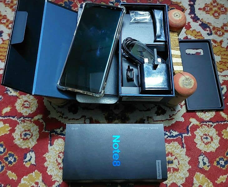 Samsung GalaxyNote 8 wth Full Packing & Accessorie's cnt(0334-9184597) 7