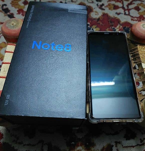 Samsung GalaxyNote 8 wth Full Packing & Accessorie's cnt(0334-9184597) 12
