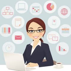 Female Office Assistant E-commerce