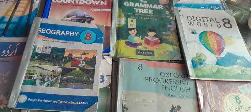 class 1 to 8 all sallybus. books available  totally new 0