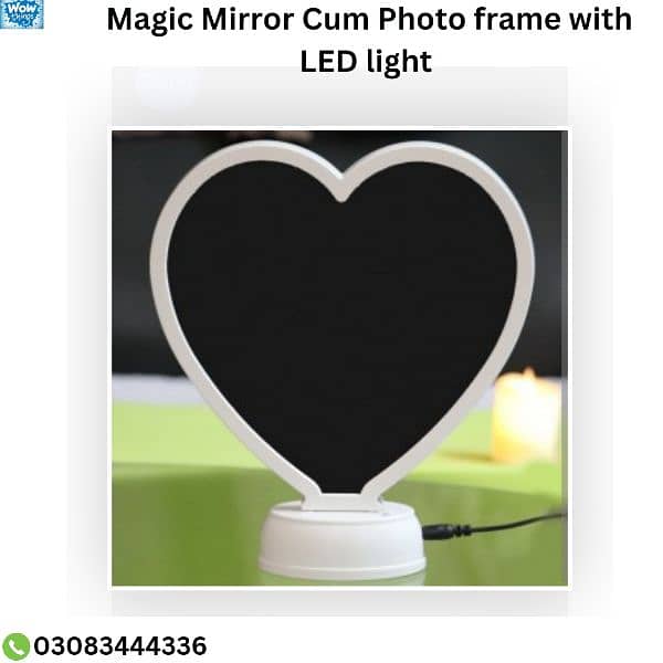 Magic Mirror Cum Photo Frames with LED light 9