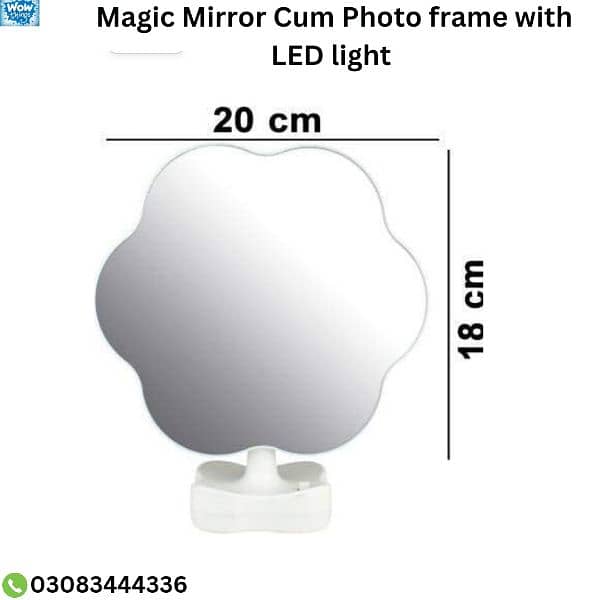 Magic Mirror Cum Photo Frames with LED light 10