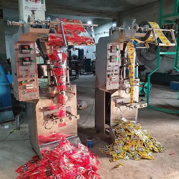 Packing Machine for Salt, Masala jaat, Tea, Surf, Nimko, Chips & more 16