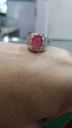 Real Ruby Ring at reasonable price / 03213205000 0