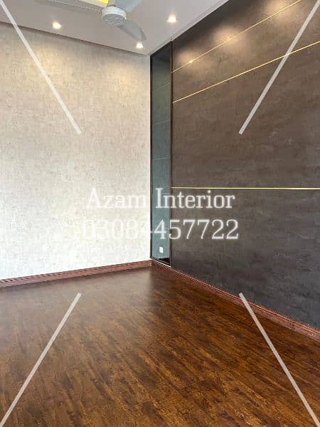 3 strip laminated glossy finish wooden floor HDF vinyl flooring window 11