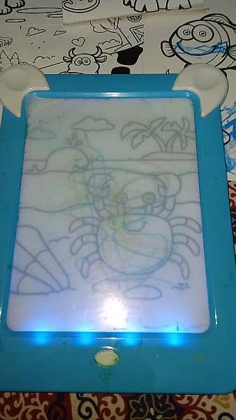 kids drawing Tab with led light 03326655088 1