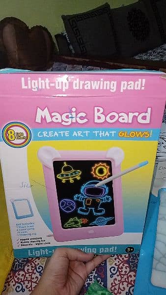 kids drawing Tab with led light 03326655088 2