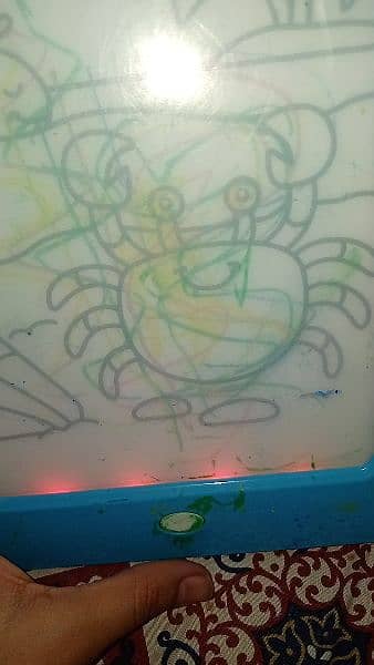 kids drawing Tab with led light 03326655088 16