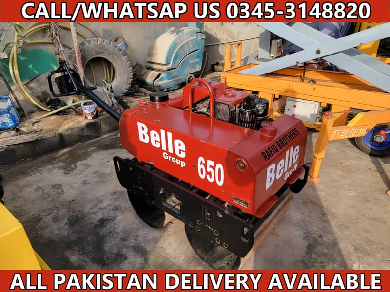 BELLE BWR650 Walk Behind Hand Road Roller for Sale in Karachi Pakistan 1