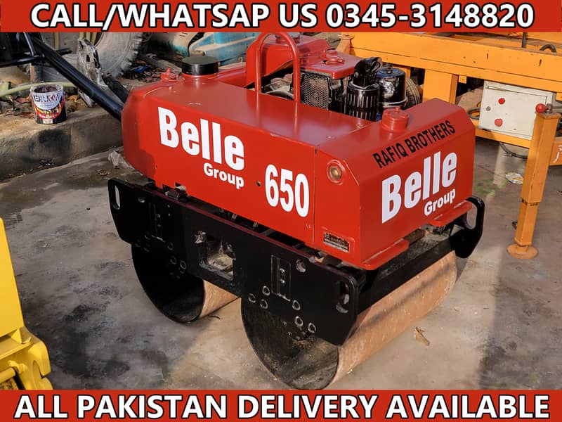 BELLE BWR650 Walk Behind Hand Road Roller for Sale in Karachi Pakistan 2