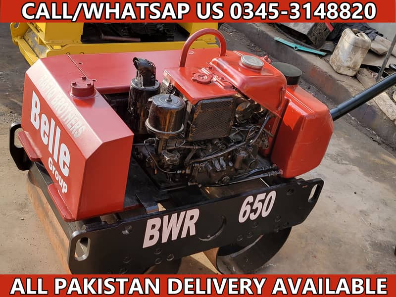 BELLE BWR650 Walk Behind Hand Road Roller for Sale in Karachi Pakistan 5