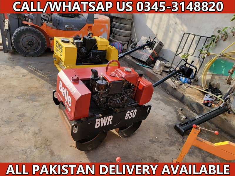 BELLE BWR650 Walk Behind Hand Road Roller for Sale in Karachi Pakistan 6