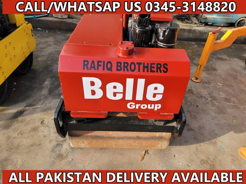BELLE BWR650 Walk Behind Hand Road Roller for Sale in Karachi Pakistan 7