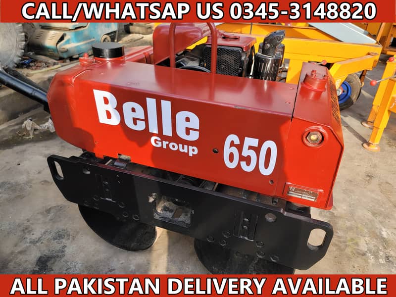BELLE BWR650 Walk Behind Hand Road Roller for Sale in Karachi Pakistan 8