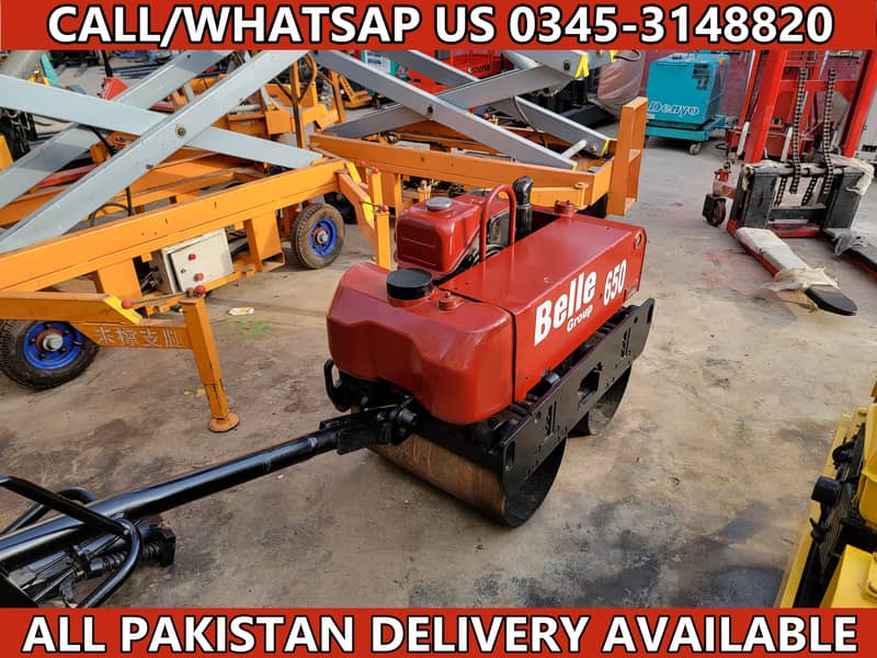 BELLE BWR650 Walk Behind Hand Road Roller for Sale in Karachi Pakistan 11