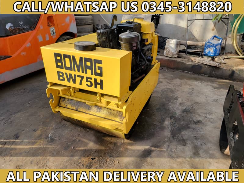 BOMAG BW-75H Walk Behind Hand Road Roller for Sale in Karachi Pakistan 6
