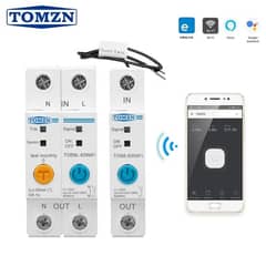 63A Tomzn wifi smart circuit breaker 2P and 1P