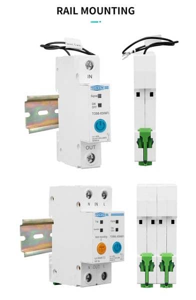 63A Tomzn wifi smart circuit breaker 2P and 1P 14