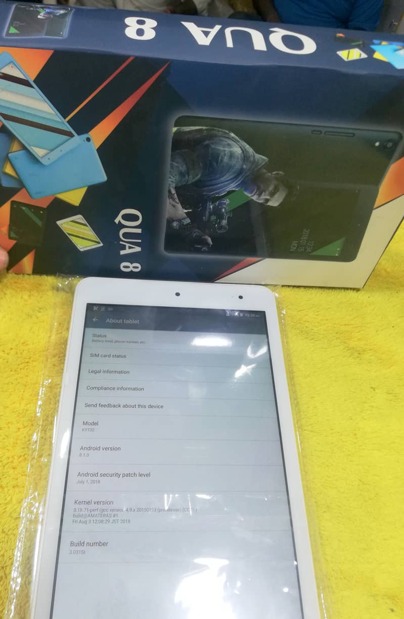 3GB RAM Impoted QUA Gaming Tab with Box and 1 year warranty 6