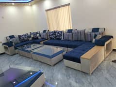 new u shape sofa set 0