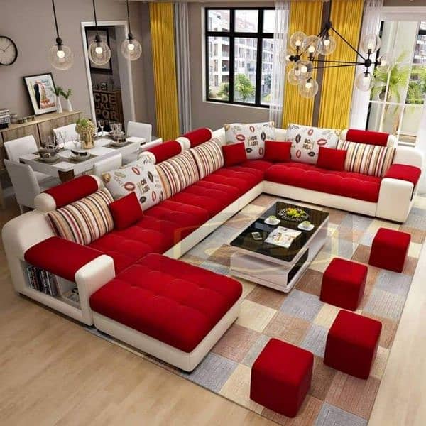 new u shape sofa set 3