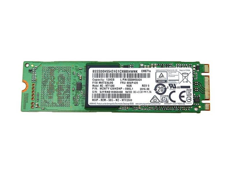 Original Samsung Branded 128GB SSD M2 2280 0