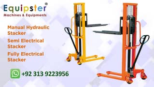 Manual Stacker, Lifter, Loader in Pakistan, Battery Operated Lifter