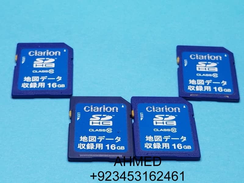 Clarion MAX775W MAX776W MAX777W   MAX778W   Map data sd card  orignal 8