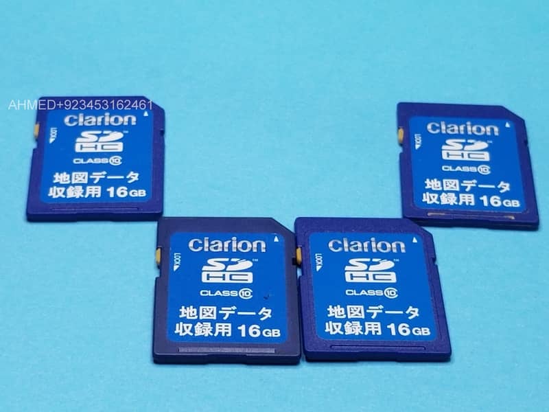 Clarion MAX775W MAX776W MAX777W   MAX778W   Map data sd card  orignal 10