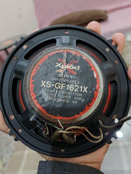 Original Sony Xplod Size 6 Inch  2 Way Speaker Forsale 3