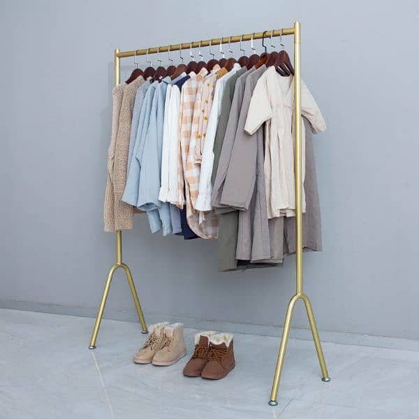 Cloth Hanging Stand Single Pole V Shape New Designee Stand 2
