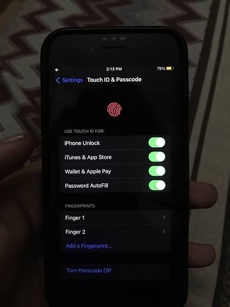 IPhone 7 32 gb pta approved but sim not working 5
