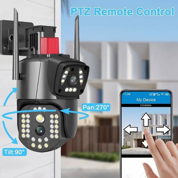 WiFi security Camera with Dual lens 14