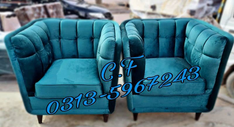 Slim Arm Sofa Set | L shape sofa set | Classic furniture center 5