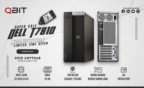 Dell Precision T7810 Workstation Xeon 32GB RAM 250GB SSD Quadro M2000
