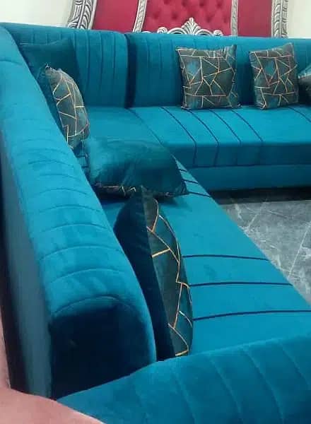 sofa set/sofa for sale in lahore/6 seater sofa/Lshape sofa/corner sofa 4