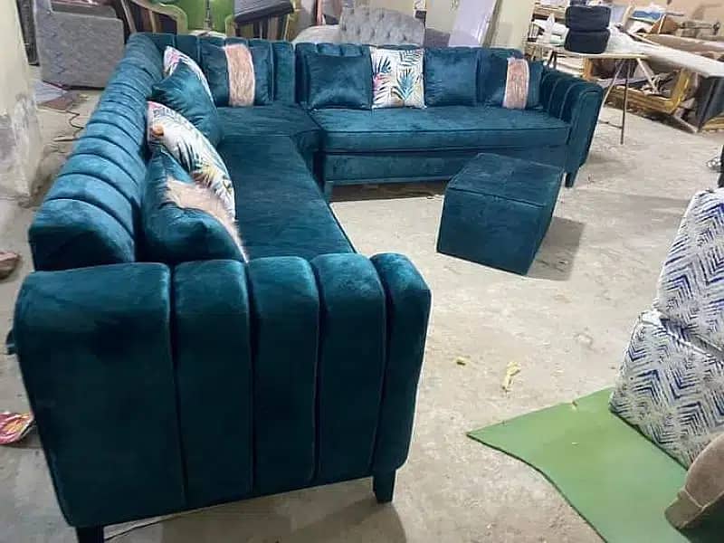 sofa set/sofa for sale in lahore/6 seater sofa/Lshape sofa/corner sofa 5
