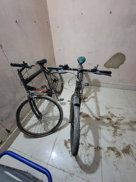 2 bicycle  26" size 0