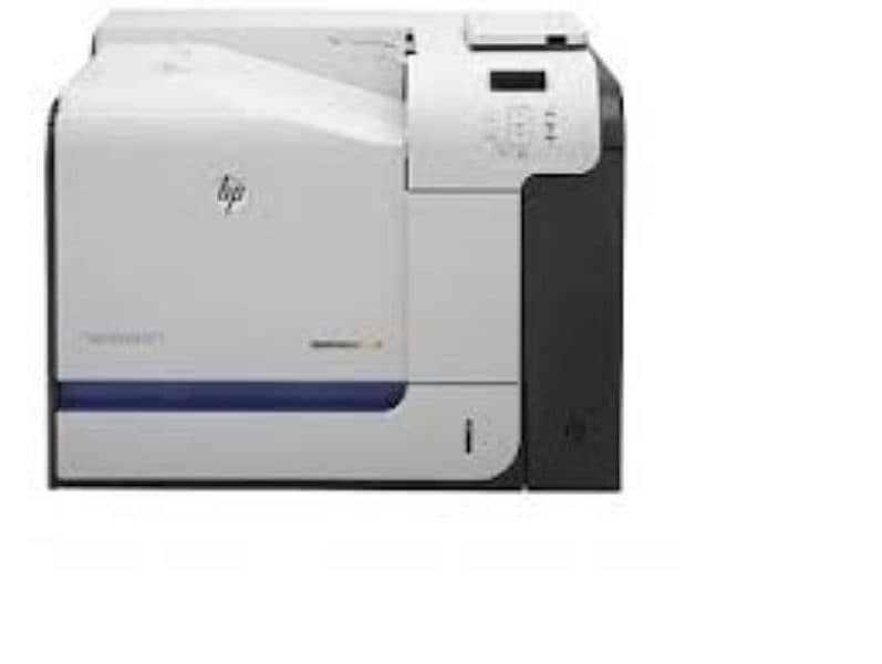 HP laserjet color printer 551 for sale 1