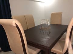 dinning table, real price 180000 selling price  130000