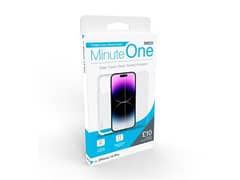 Minute One Clear Case and Screen Protector for iPhone 14 Pro 0