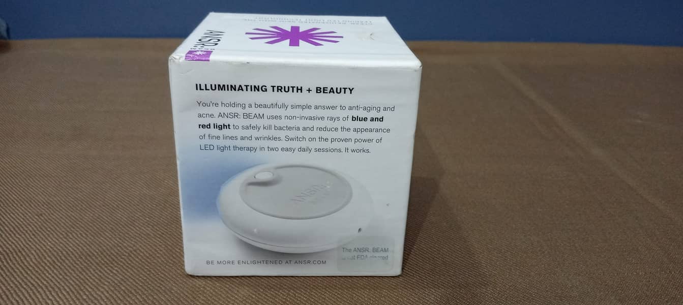 ANSR Beam Anti Acne and Aging Light for Women Skin Care Made in USA 4