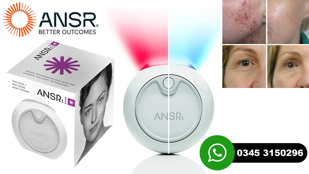 ANSR Beam Anti Acne and Aging Light for Women Skin Care Made in USA 0
