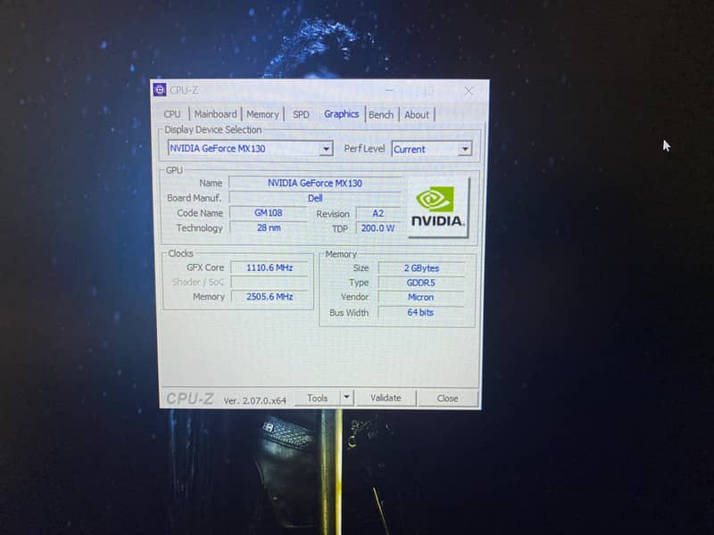 Core i7 8th Gen Laptop with 2 GB Dedicated GPU 9