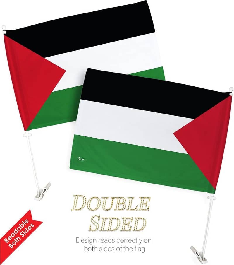 Palestine flag rod for bike, coustmized flag making 3