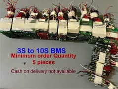 read ad - 3S to 10S lithium ion used working LOT BMS