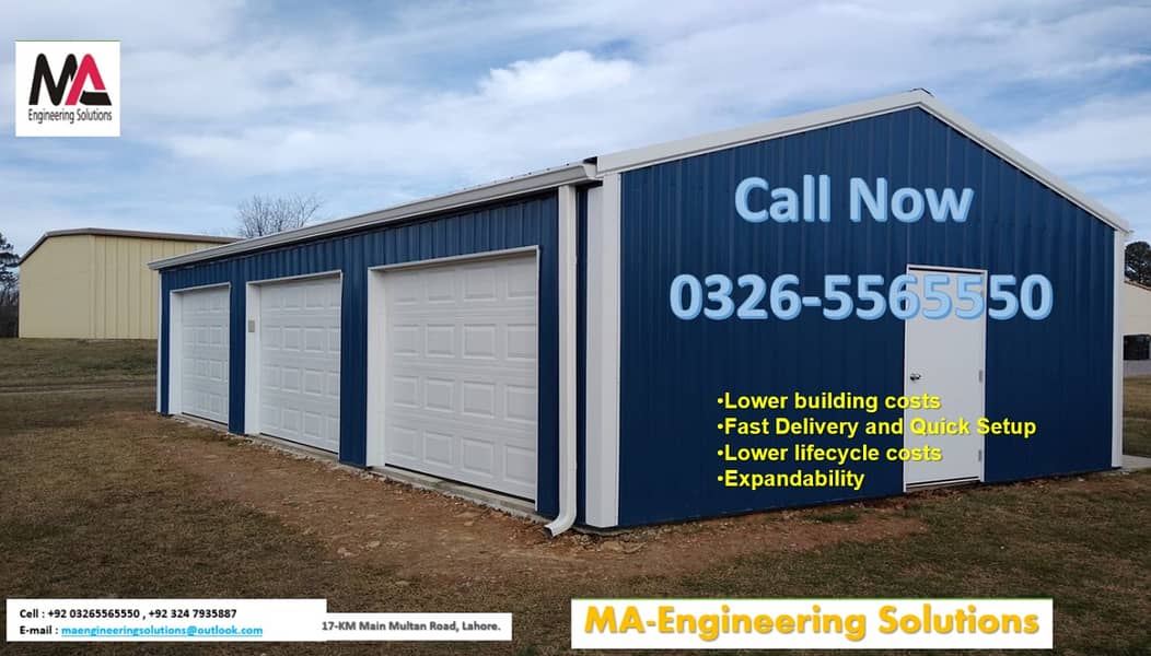 prefabricated buildings and steel structure 9